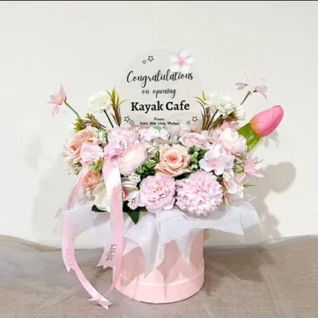 Bloom Box Grand Opening Setu